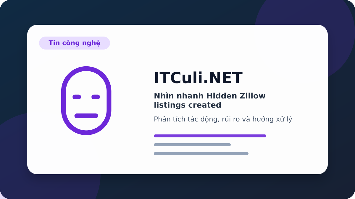 Hidden Zillow listings created phân tích tác động