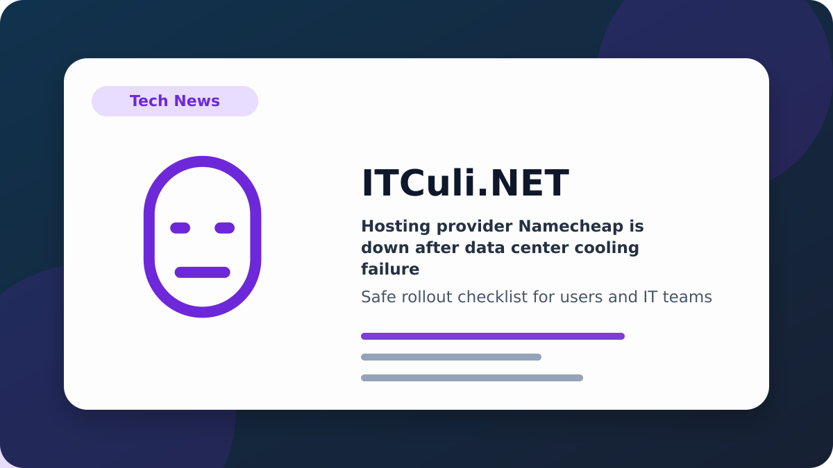 Hosting provider checklist
