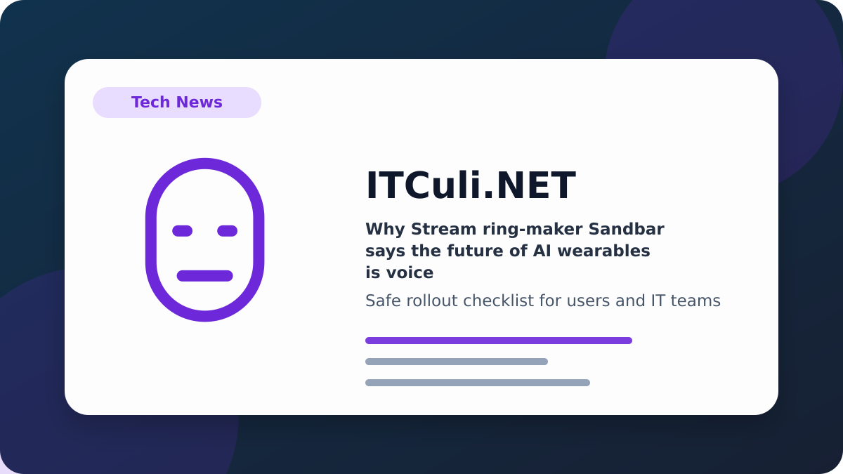 Why Stream checklist