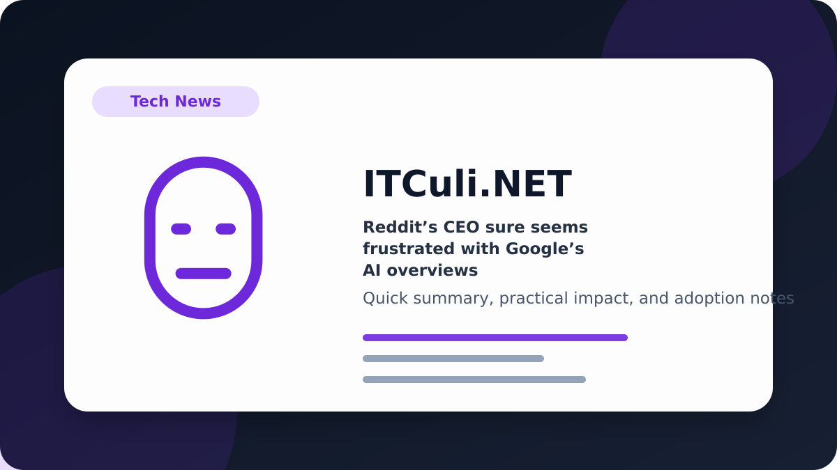 Reddit's CEO overview