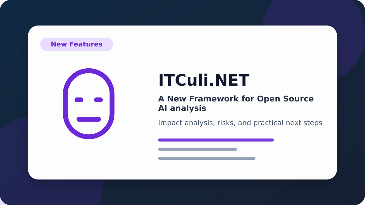 New Framework impact analysis