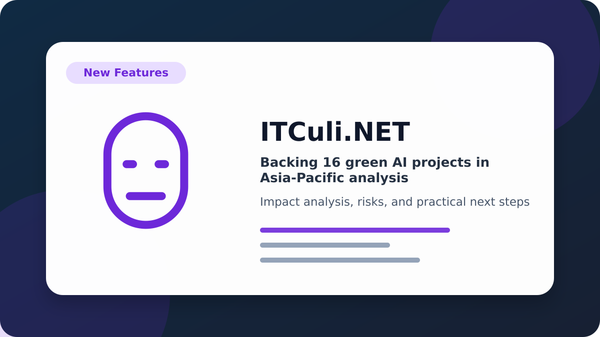 Backing green impact analysis