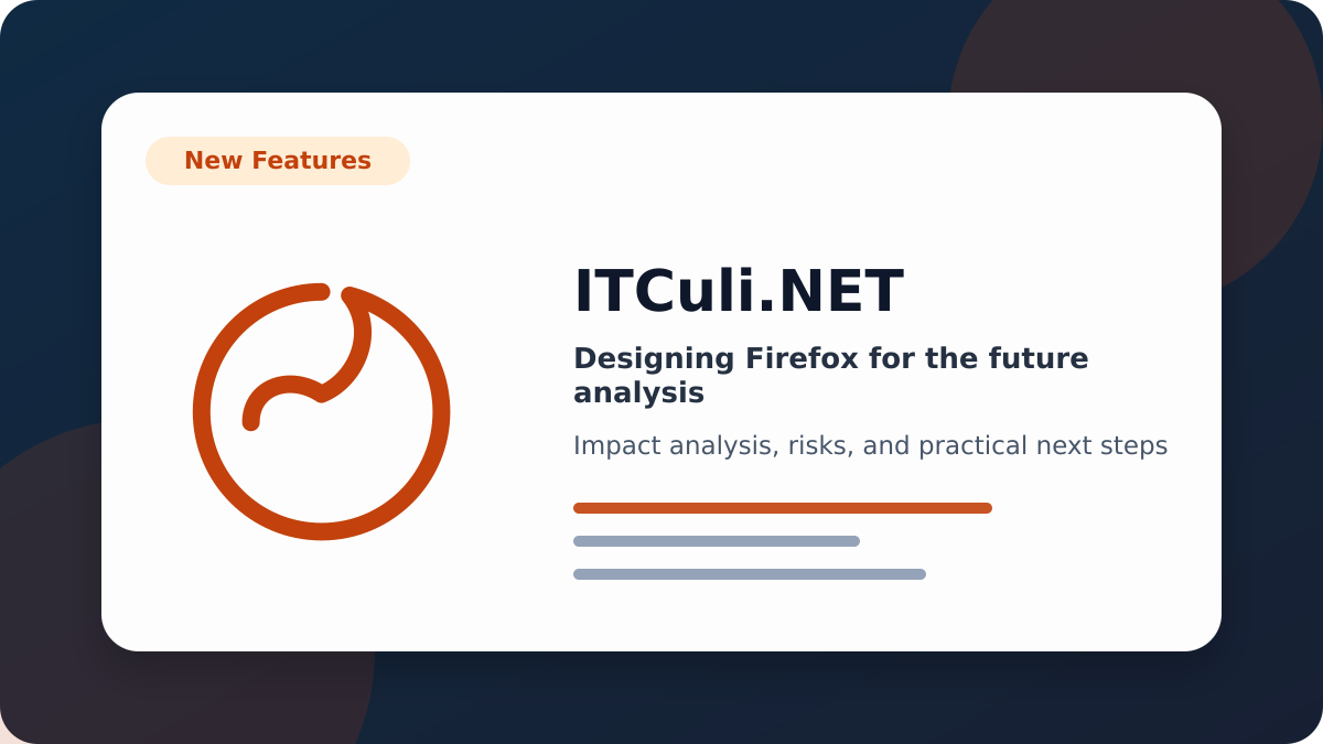 Designing Firefox impact analysis