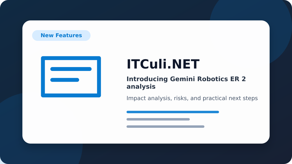 Introducing Gemini impact analysis