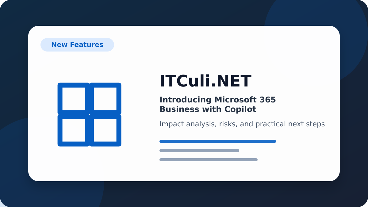 Introducing Microsoft impact analysis