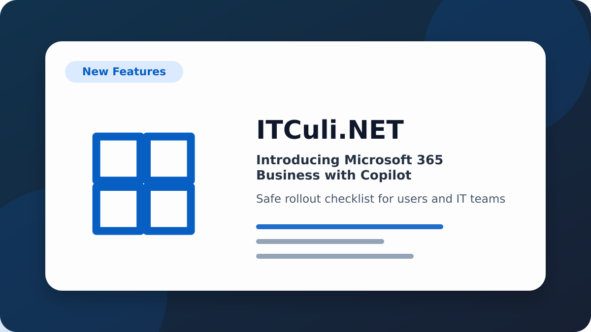 Introducing Microsoft checklist