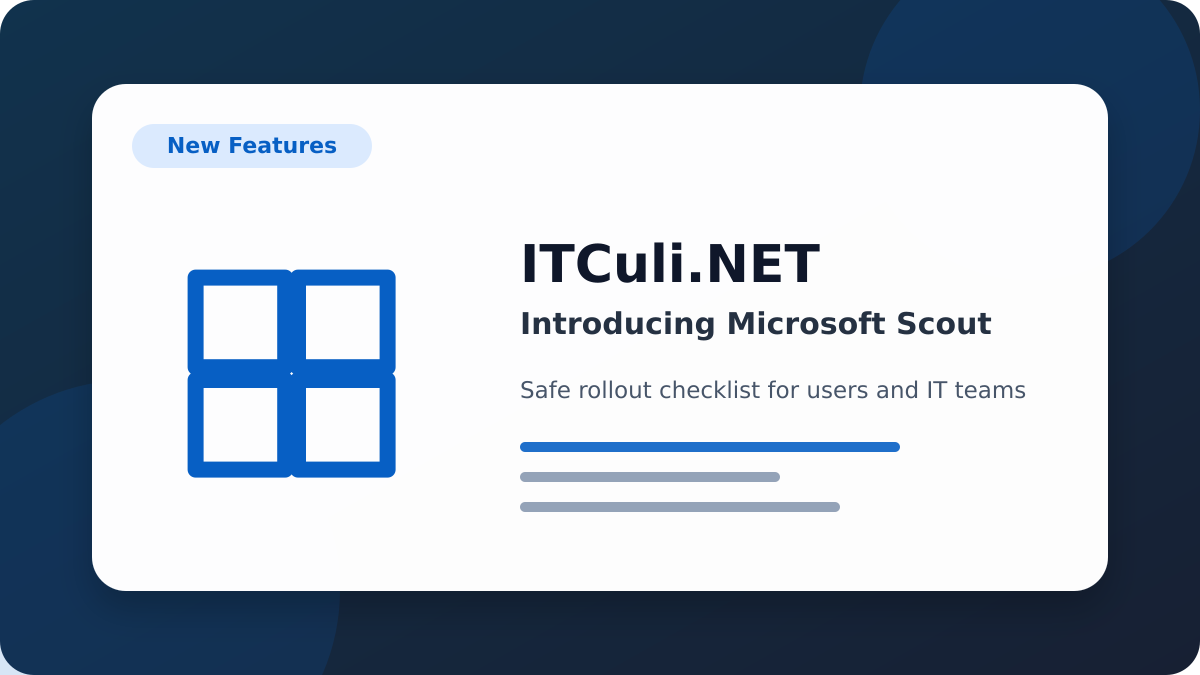 Introducing Microsoft checklist