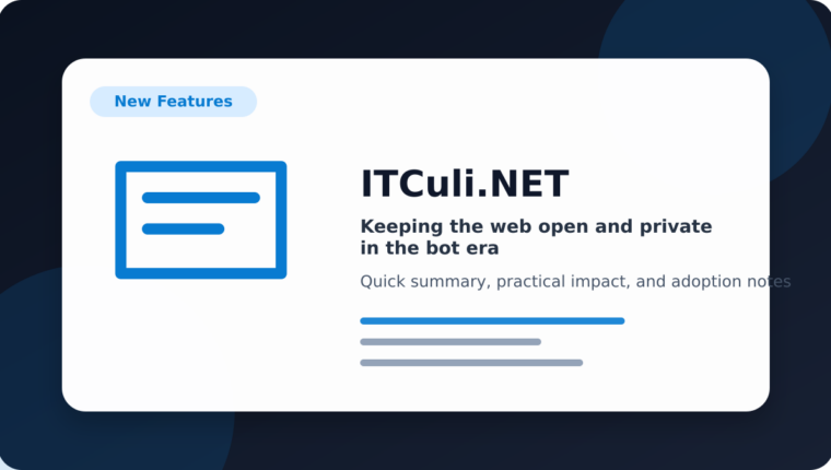 Keeping the web open and private in the bot era