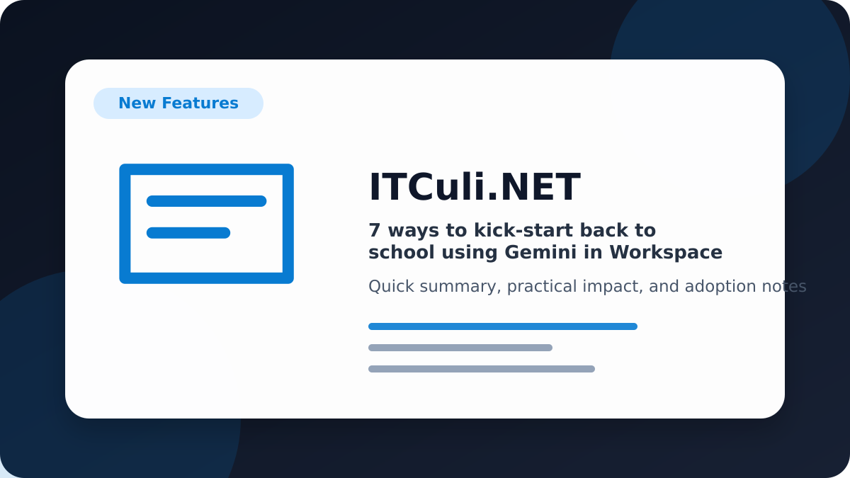 ways kick-start overview