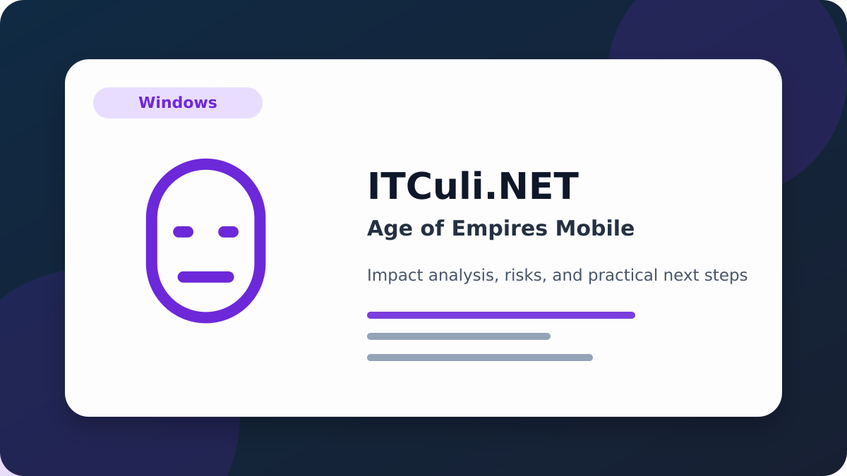 Age Empires impact analysis