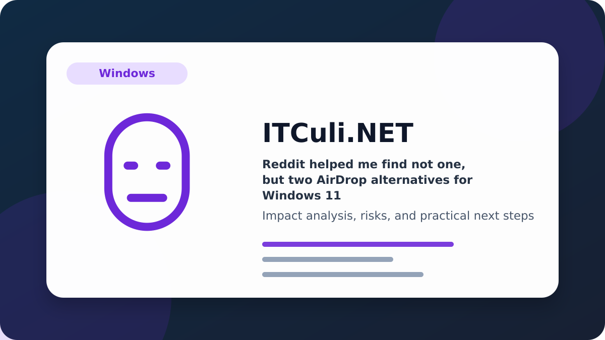 Reddit helped impact analysis