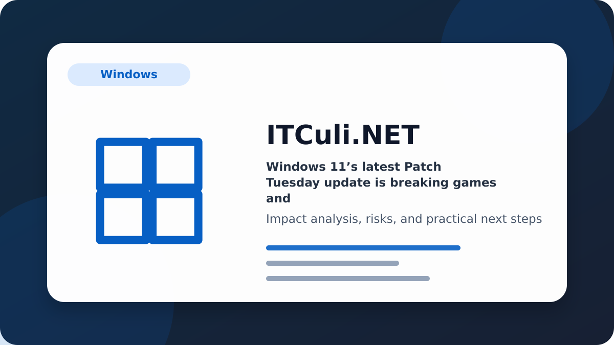 Windows 11's impact analysis