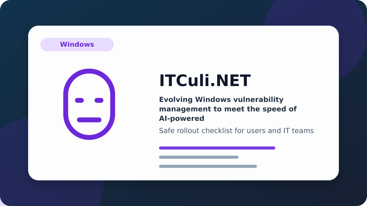 Evolving Windows vulnerability image