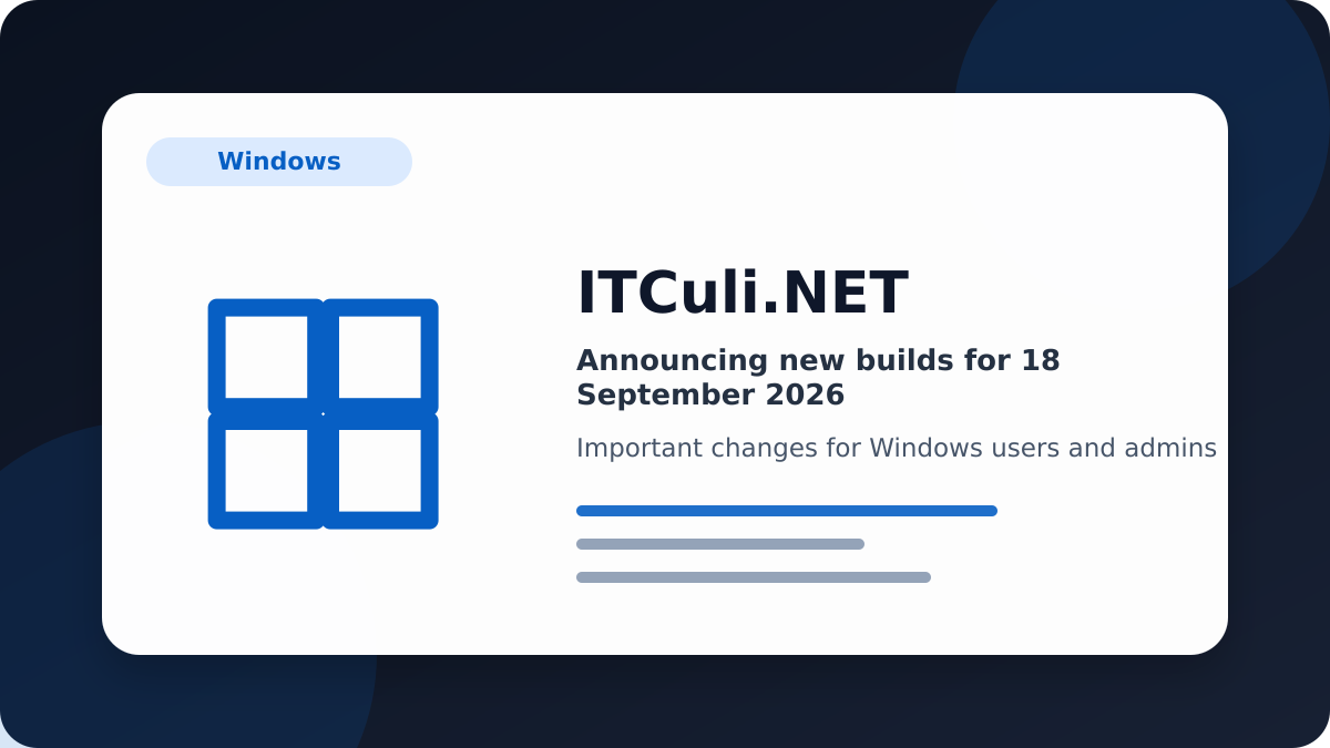 Announcing new overview